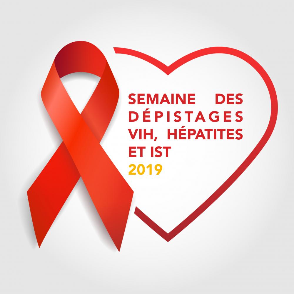 Semaine des dépistages VIH, hépatites et IST 2019 au CHT et au GHAM